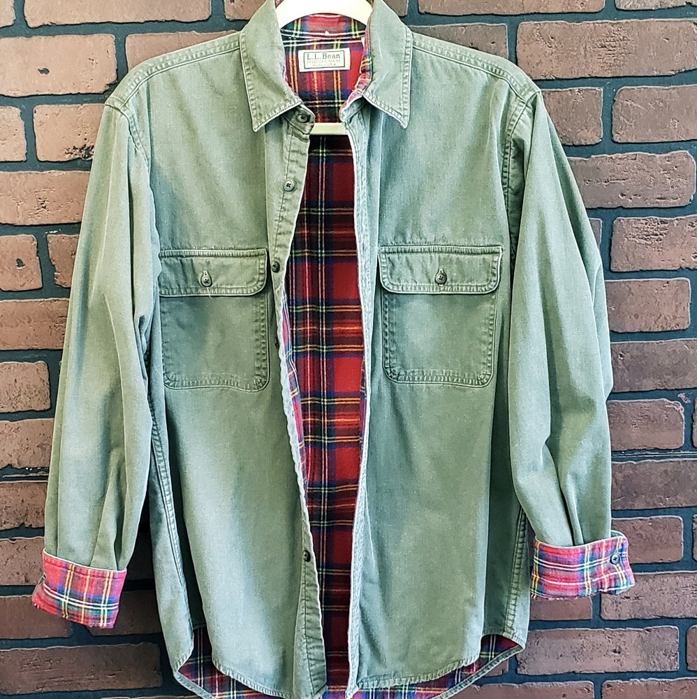 Men's L.L. Bean blue Jean Shirt